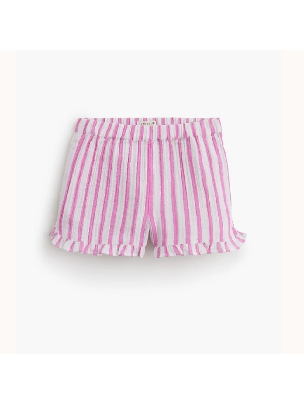 Crewcuts SET Pink and White Striped Peplum